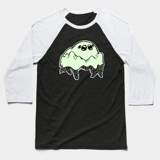 Little Ghost Spider (Too Cute to be Scary) Baseball T-Shirt